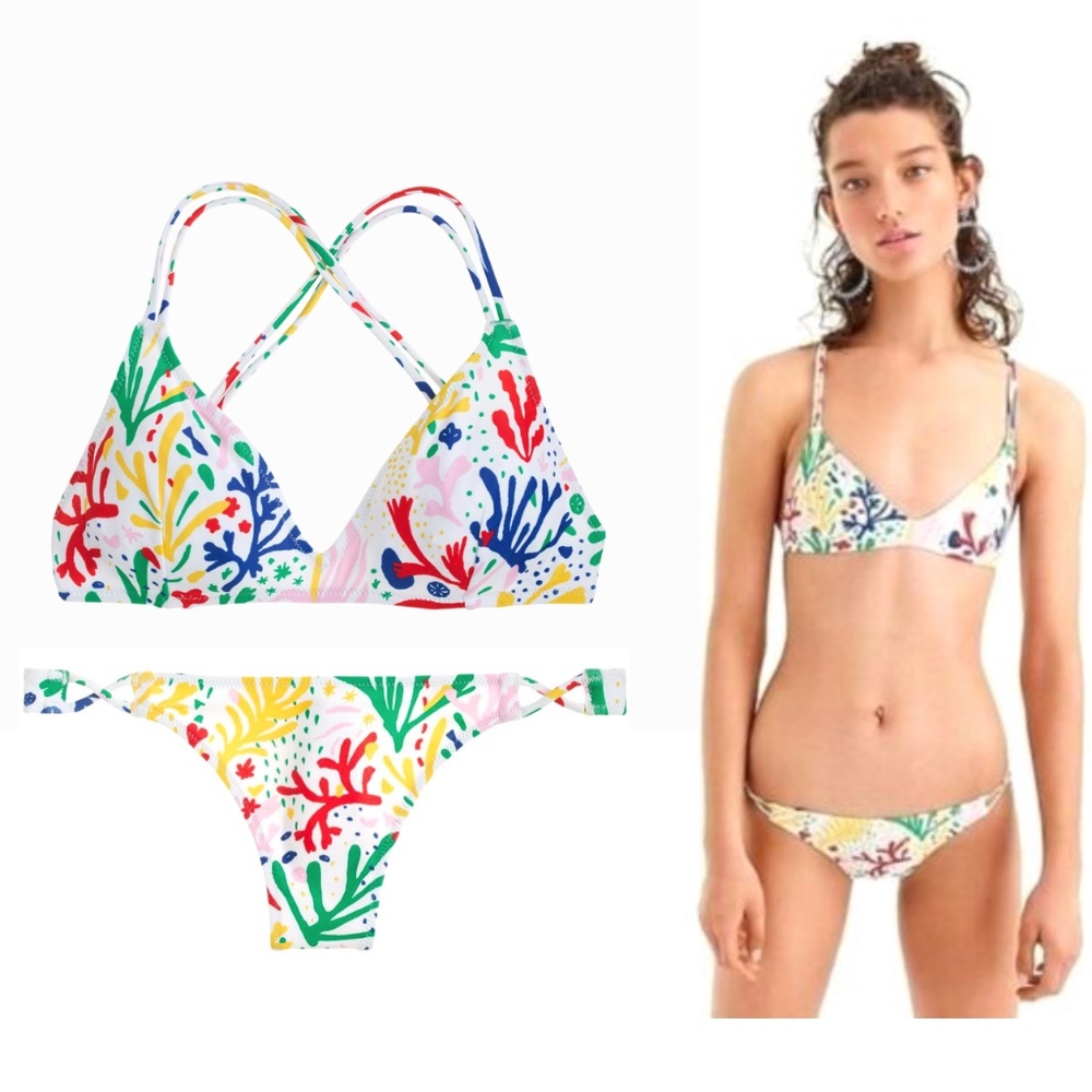 J. Crew Playa  Monterey Two Piece  Bikini